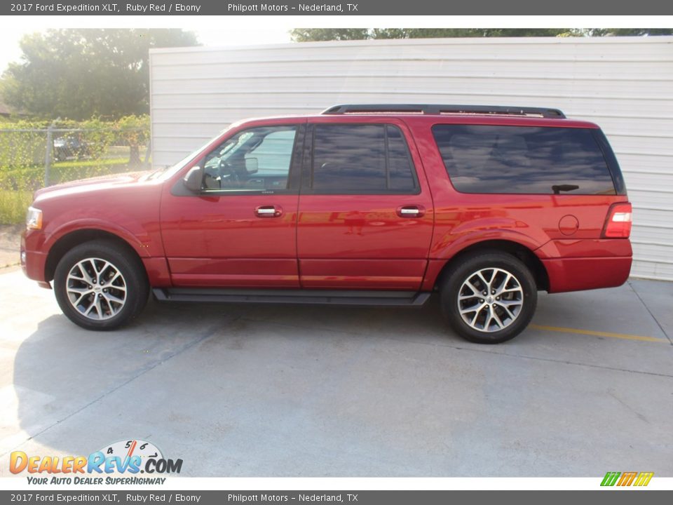 2017 Ford Expedition XLT Ruby Red / Ebony Photo #7