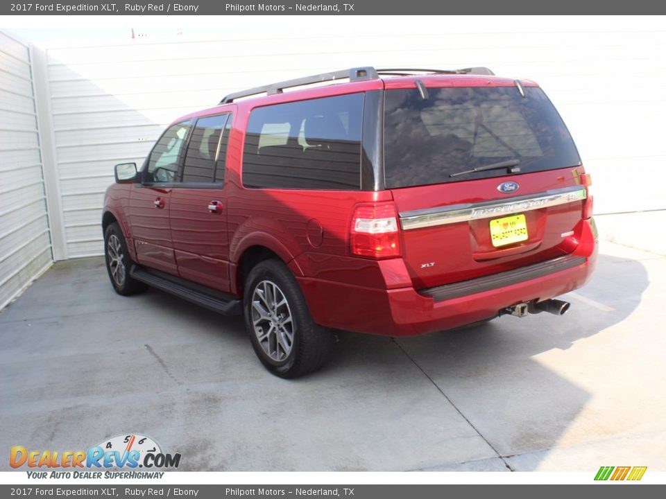 2017 Ford Expedition XLT Ruby Red / Ebony Photo #8
