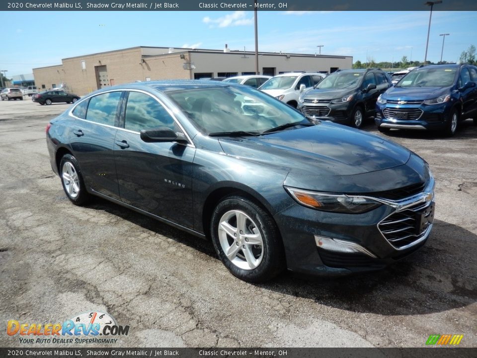 2020 Chevrolet Malibu LS Shadow Gray Metallic / Jet Black Photo #3