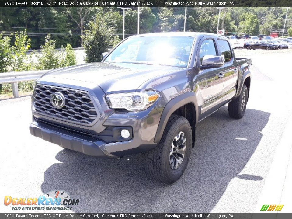 2020 Toyota Tacoma TRD Off Road Double Cab 4x4 Cement / TRD Cement/Black Photo #29