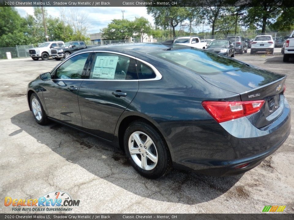 2020 Chevrolet Malibu LS Shadow Gray Metallic / Jet Black Photo #5