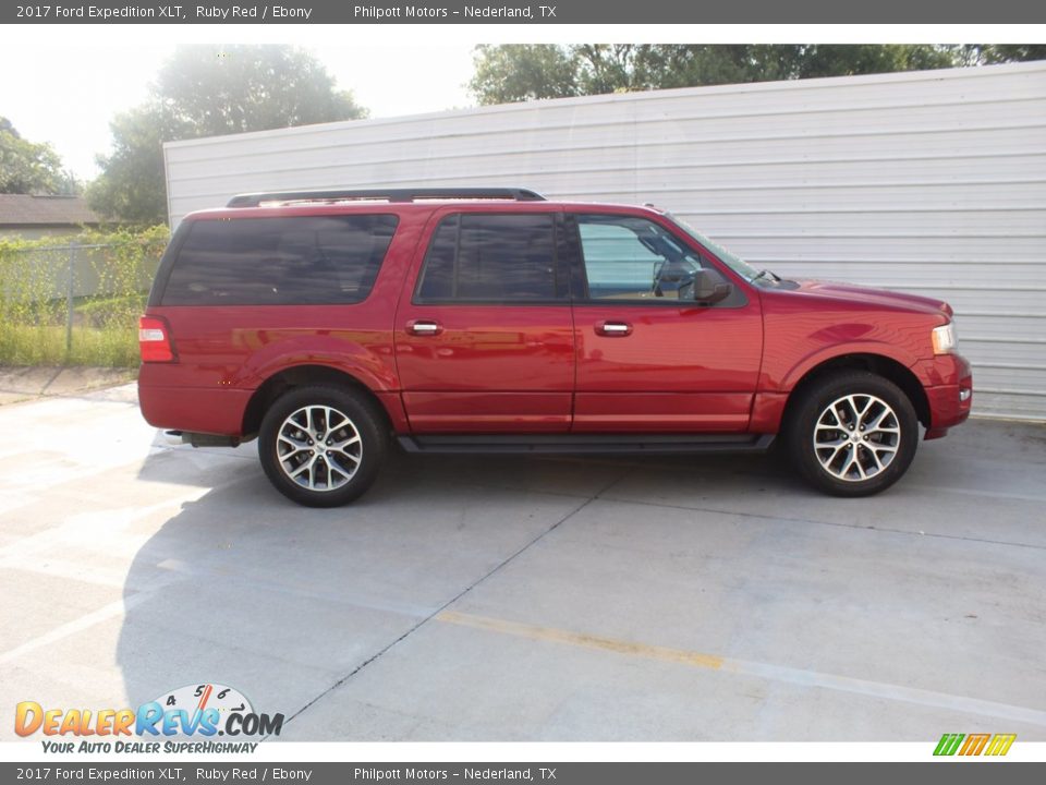 2017 Ford Expedition XLT Ruby Red / Ebony Photo #13
