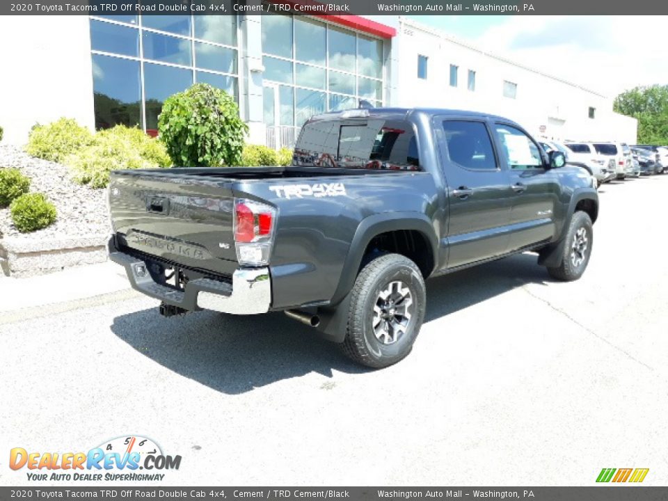 2020 Toyota Tacoma TRD Off Road Double Cab 4x4 Cement / TRD Cement/Black Photo #33