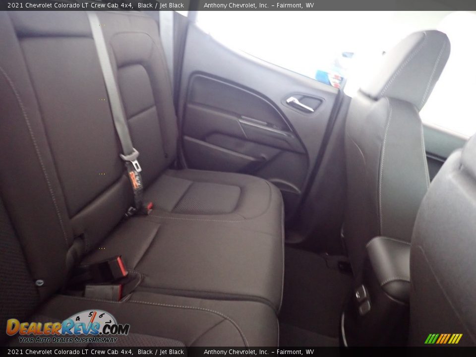 Rear Seat of 2021 Chevrolet Colorado LT Crew Cab 4x4 Photo #8