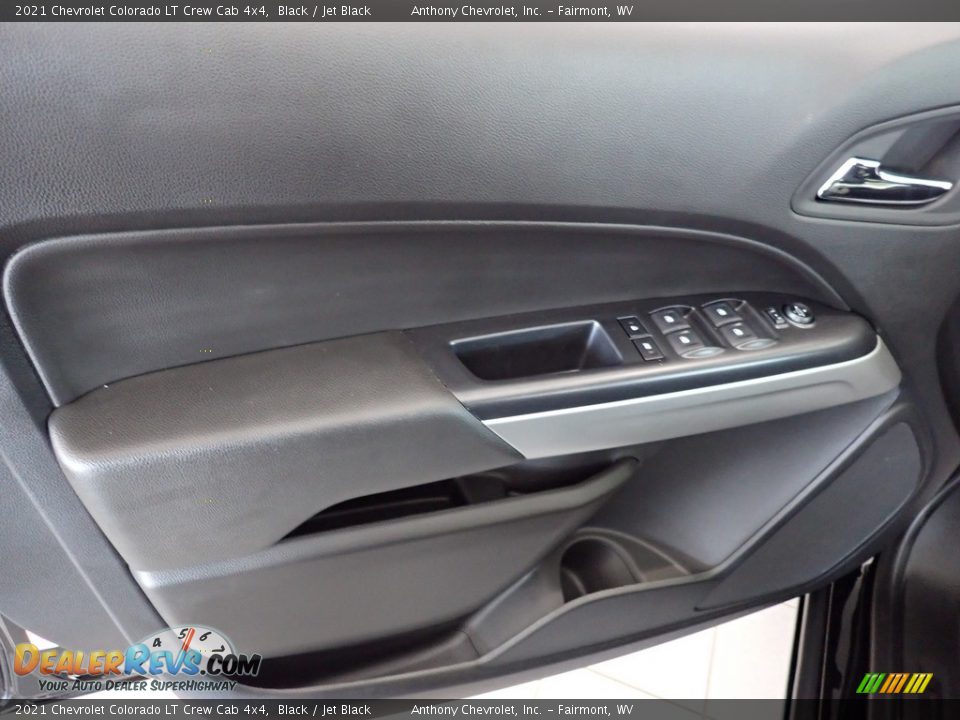 2021 Chevrolet Colorado LT Crew Cab 4x4 Black / Jet Black Photo #12