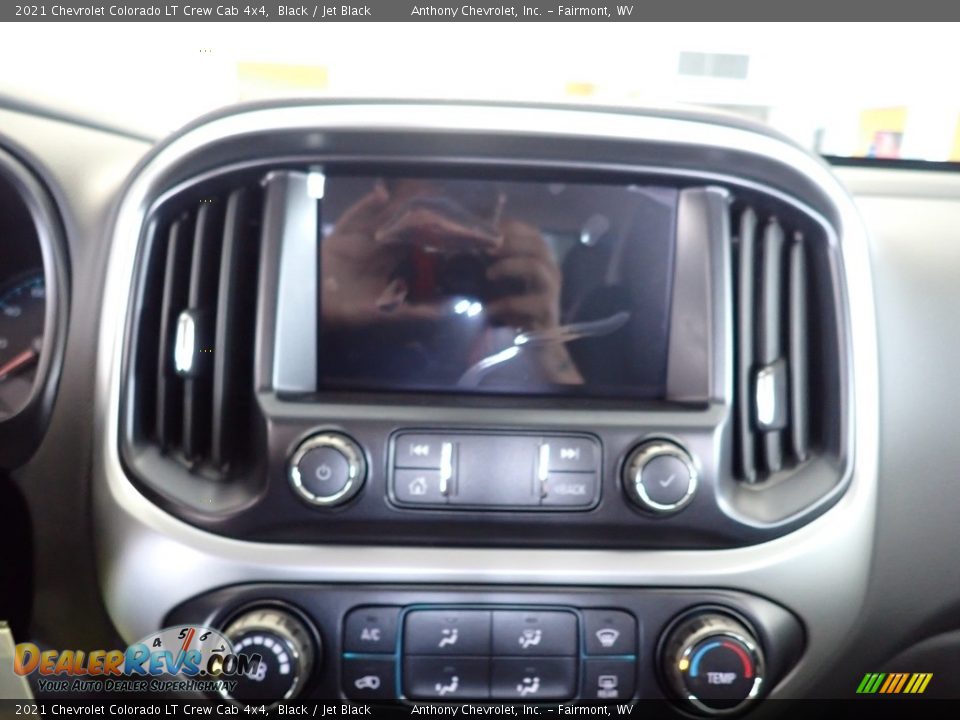 2021 Chevrolet Colorado LT Crew Cab 4x4 Black / Jet Black Photo #14