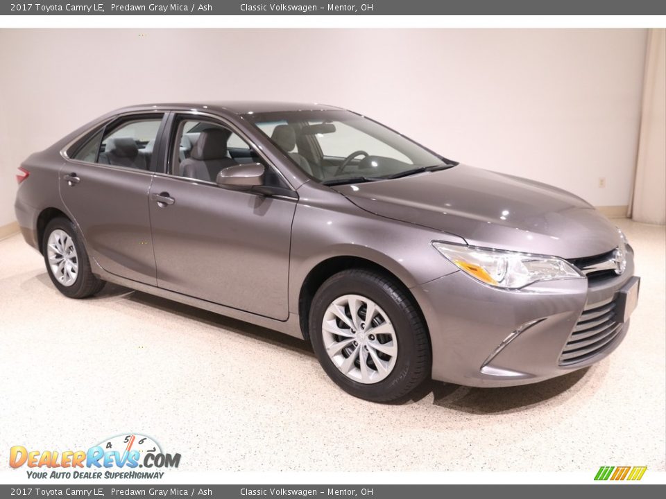2017 Toyota Camry LE Predawn Gray Mica / Ash Photo #1