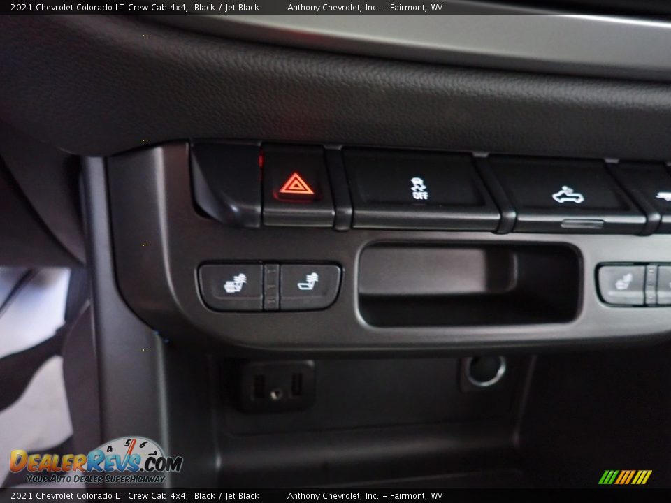 2021 Chevrolet Colorado LT Crew Cab 4x4 Black / Jet Black Photo #17