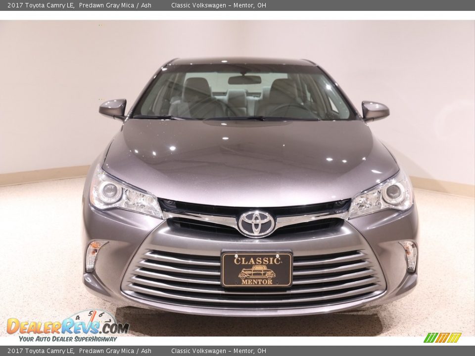 2017 Toyota Camry LE Predawn Gray Mica / Ash Photo #2