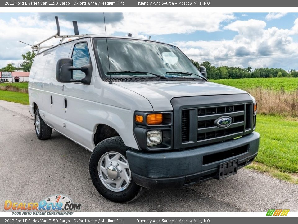 2012 Ford E Series Van E150 Cargo Oxford White / Medium Flint Photo #1