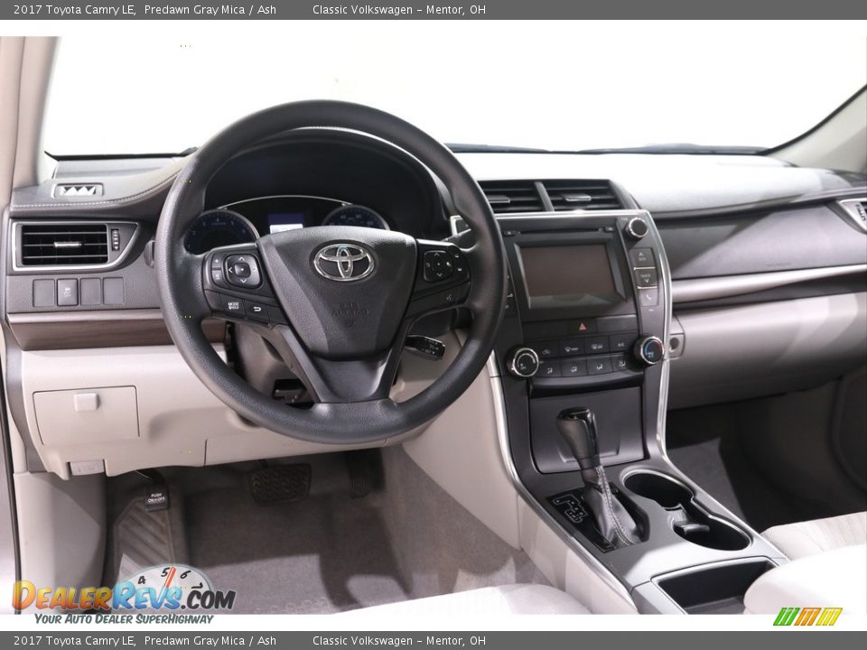 2017 Toyota Camry LE Predawn Gray Mica / Ash Photo #6