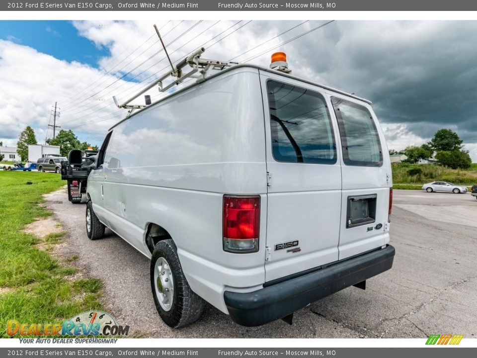 2012 Ford E Series Van E150 Cargo Oxford White / Medium Flint Photo #6