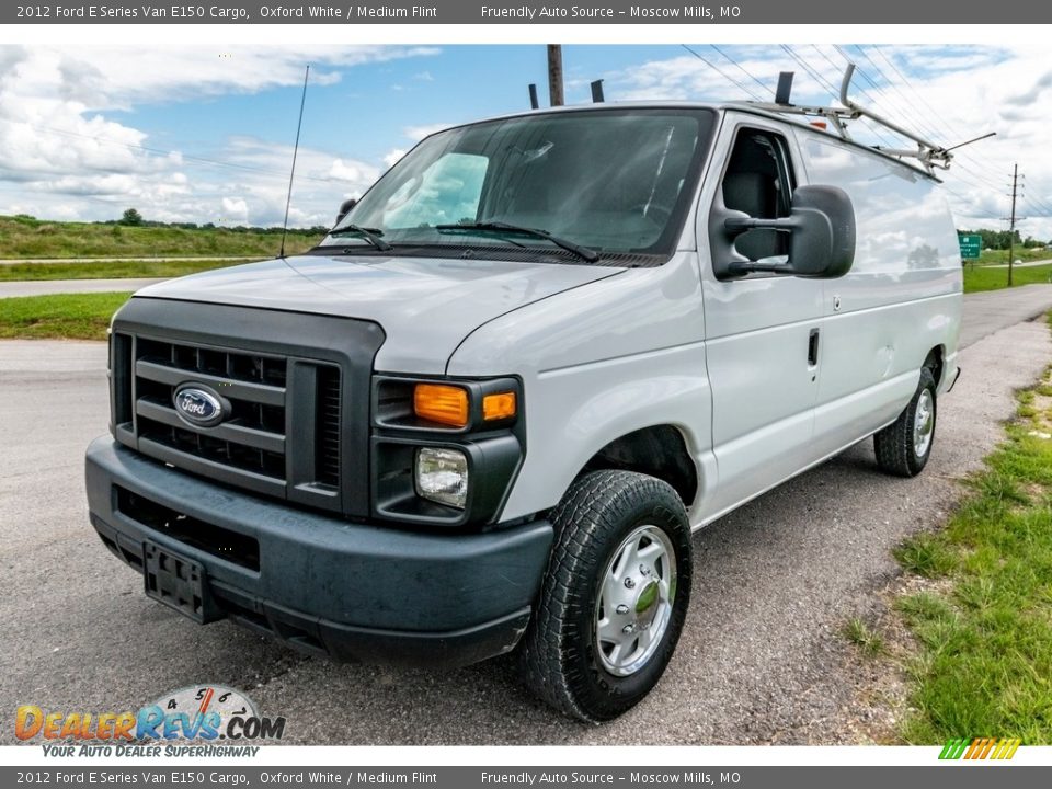 2012 Ford E Series Van E150 Cargo Oxford White / Medium Flint Photo #8