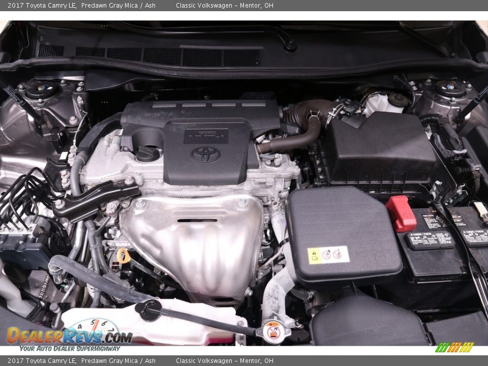 2017 Toyota Camry LE Predawn Gray Mica / Ash Photo #17