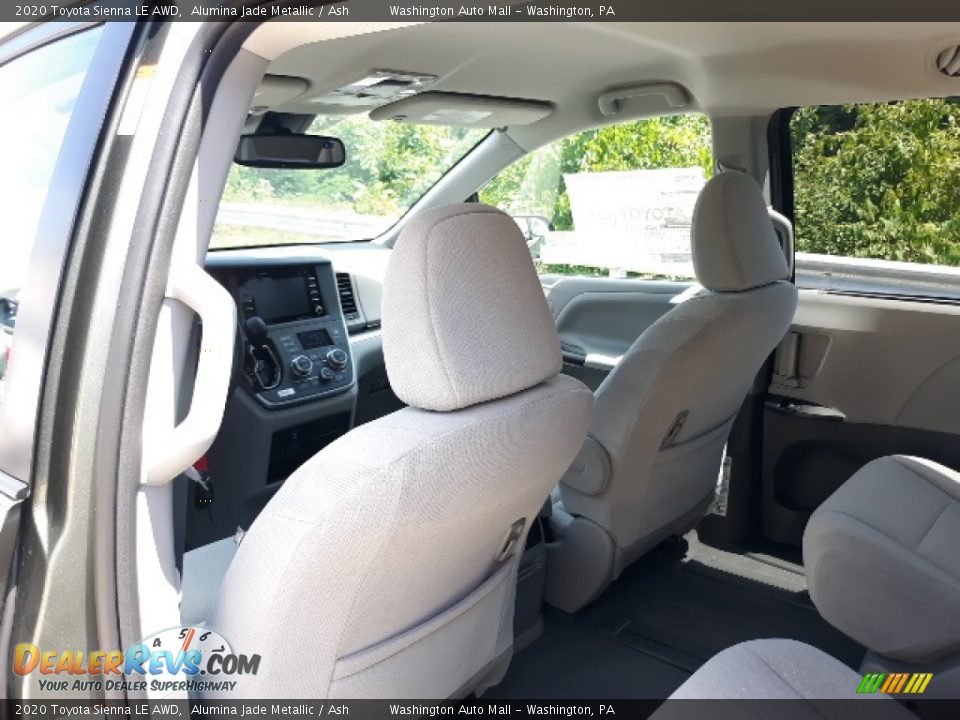 2020 Toyota Sienna LE AWD Alumina Jade Metallic / Ash Photo #21