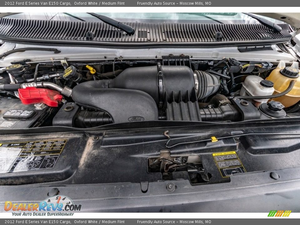 2012 Ford E Series Van E150 Cargo Oxford White / Medium Flint Photo #16