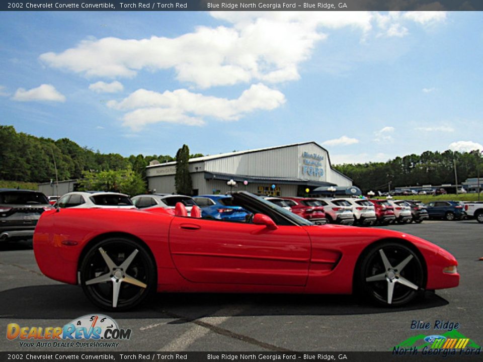 2002 Chevrolet Corvette Convertible Torch Red / Torch Red Photo #6
