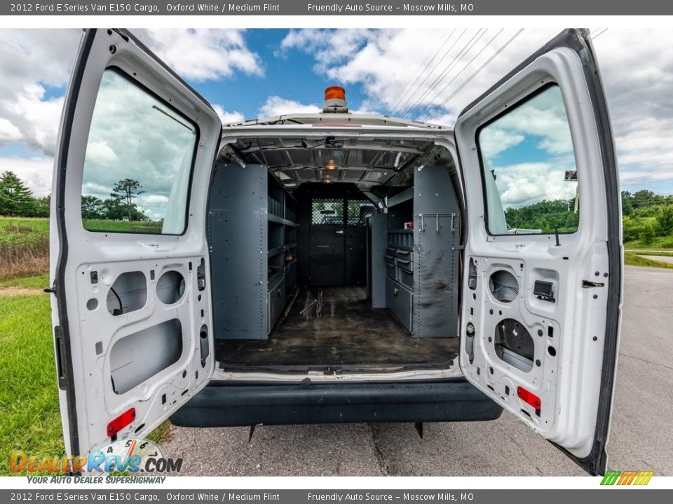 2012 Ford E Series Van E150 Cargo Oxford White / Medium Flint Photo #21