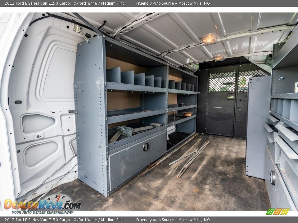 2012 Ford E Series Van E150 Cargo Oxford White / Medium Flint Photo #22