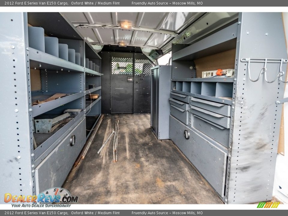 2012 Ford E Series Van E150 Cargo Oxford White / Medium Flint Photo #23