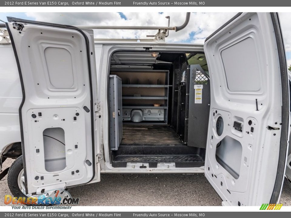 2012 Ford E Series Van E150 Cargo Oxford White / Medium Flint Photo #25