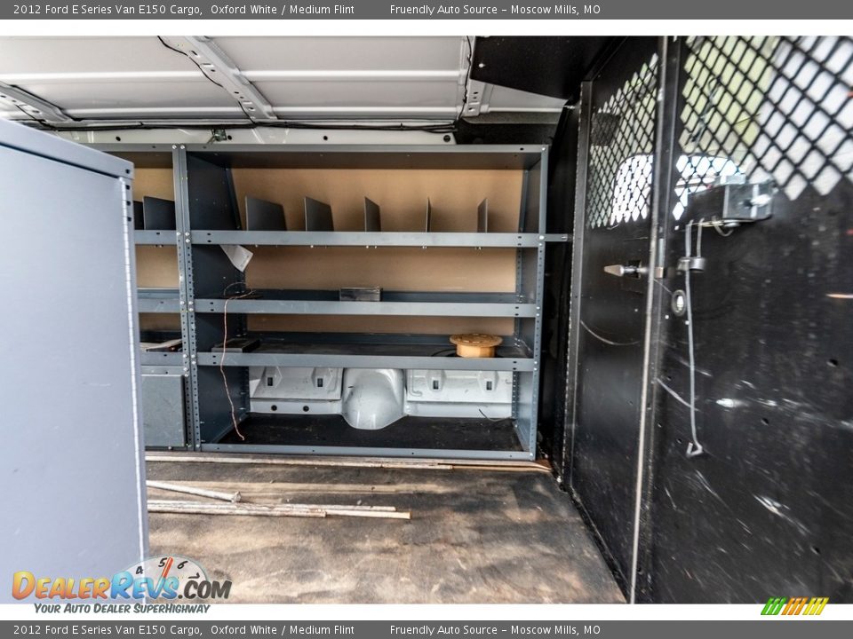 2012 Ford E Series Van E150 Cargo Oxford White / Medium Flint Photo #26