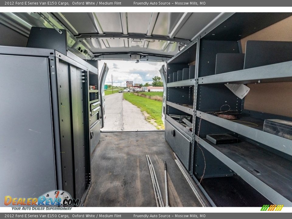 2012 Ford E Series Van E150 Cargo Oxford White / Medium Flint Photo #27