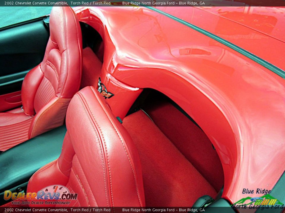 2002 Chevrolet Corvette Convertible Torch Red / Torch Red Photo #20