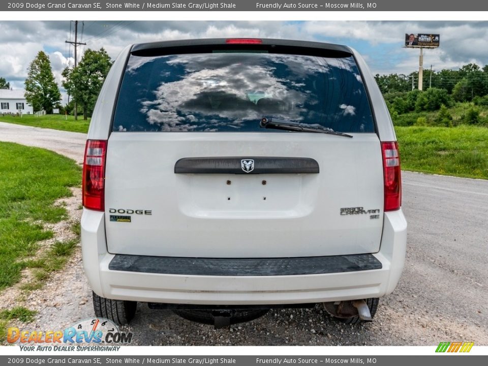 2009 Dodge Grand Caravan SE Stone White / Medium Slate Gray/Light Shale Photo #5