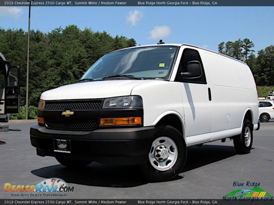 2019 Chevrolet Express 2500 Cargo WT Summit White / Medium Pewter Photo #1