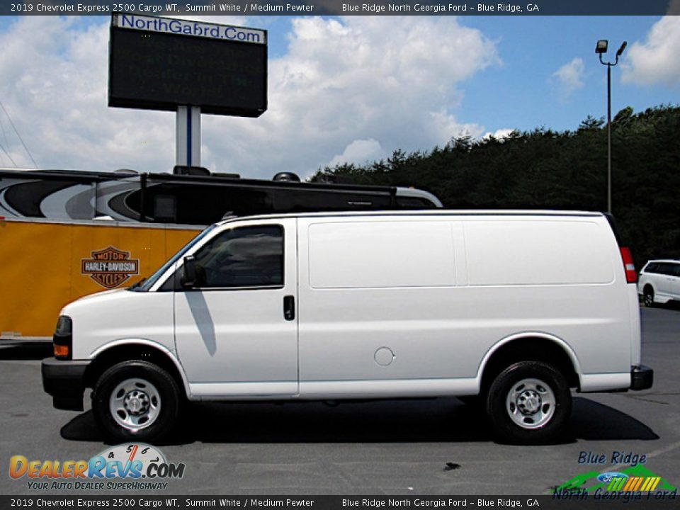 2019 Chevrolet Express 2500 Cargo WT Summit White / Medium Pewter Photo #2