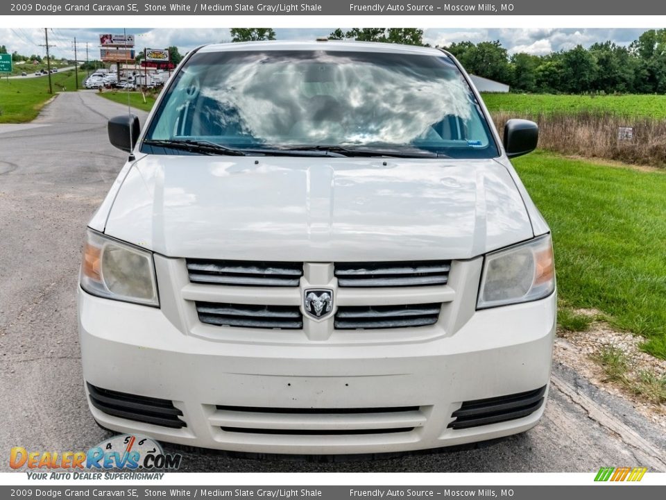2009 Dodge Grand Caravan SE Stone White / Medium Slate Gray/Light Shale Photo #9