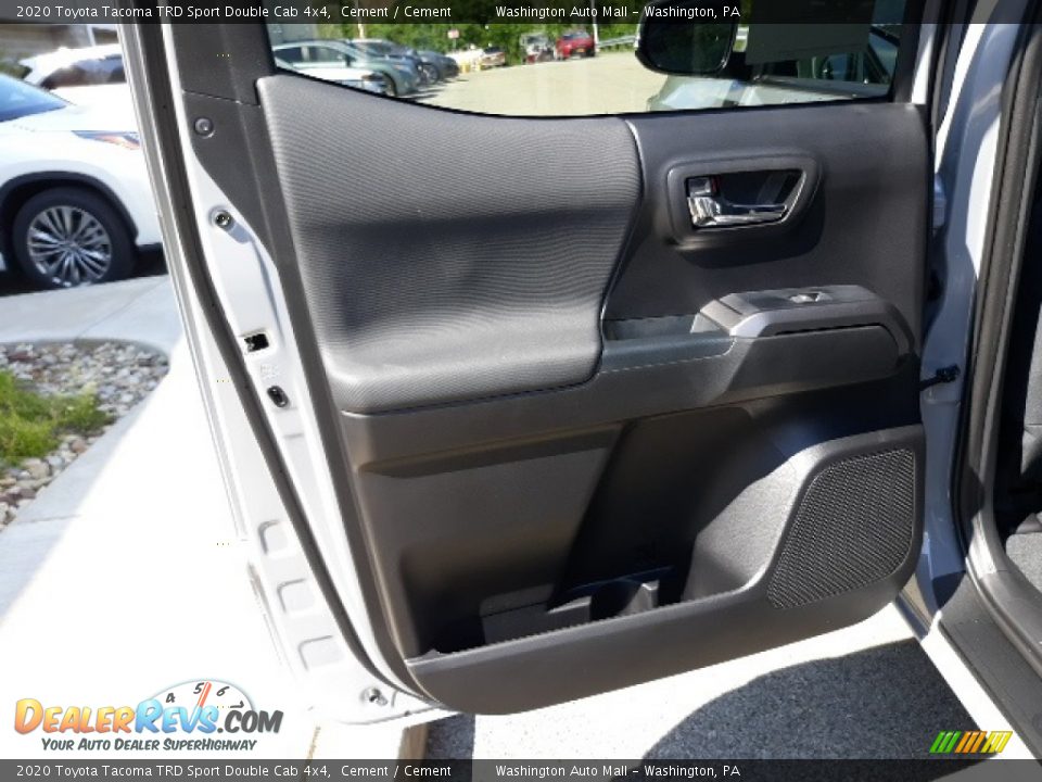 2020 Toyota Tacoma TRD Sport Double Cab 4x4 Cement / Cement Photo #27