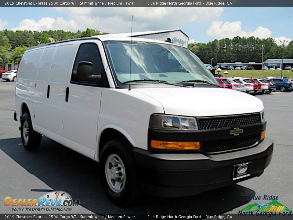 2019 Chevrolet Express 2500 Cargo WT Summit White / Medium Pewter Photo #7