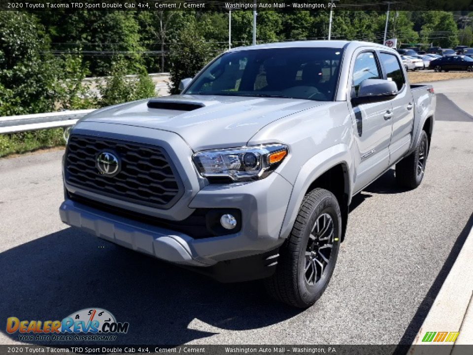 2020 Toyota Tacoma TRD Sport Double Cab 4x4 Cement / Cement Photo #28