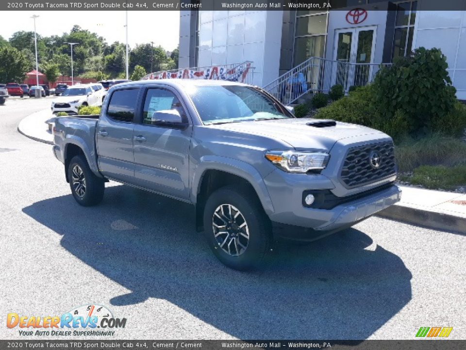 2020 Toyota Tacoma TRD Sport Double Cab 4x4 Cement / Cement Photo #30
