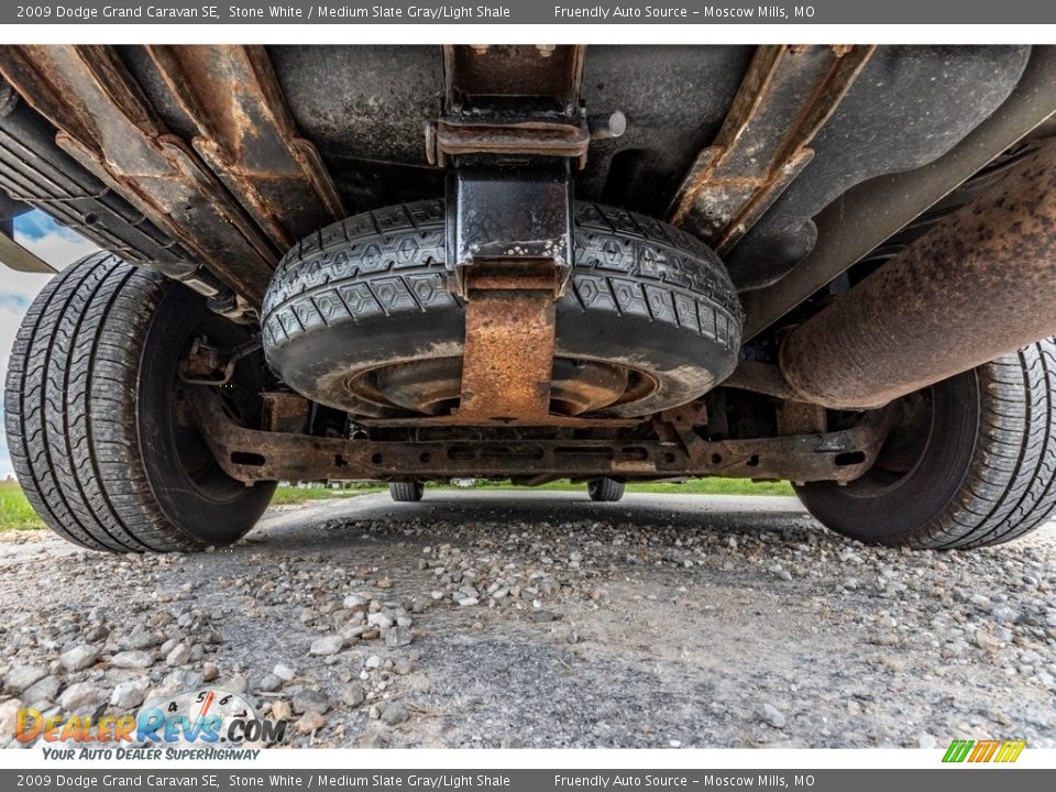 2009 Dodge Grand Caravan SE Stone White / Medium Slate Gray/Light Shale Photo #13