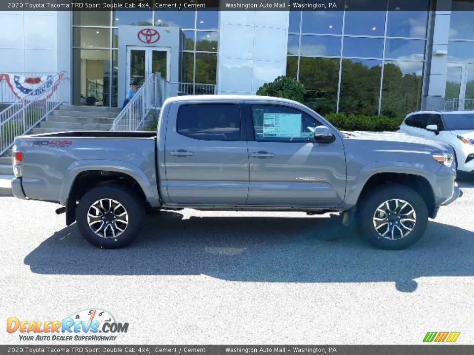 2020 Toyota Tacoma TRD Sport Double Cab 4x4 Cement / Cement Photo #31