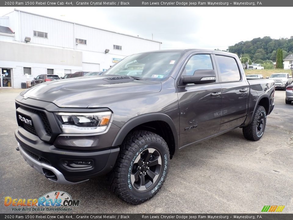 2020 Ram 1500 Rebel Crew Cab 4x4 Granite Crystal Metallic / Black Photo #1