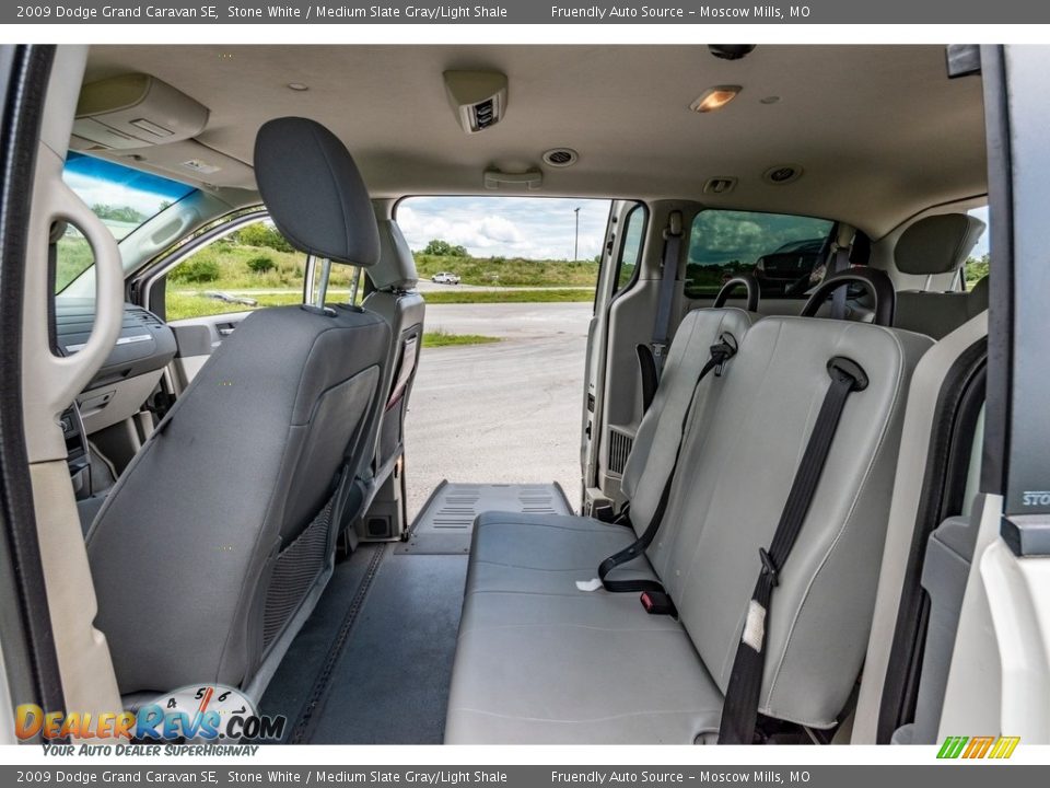 2009 Dodge Grand Caravan SE Stone White / Medium Slate Gray/Light Shale Photo #21