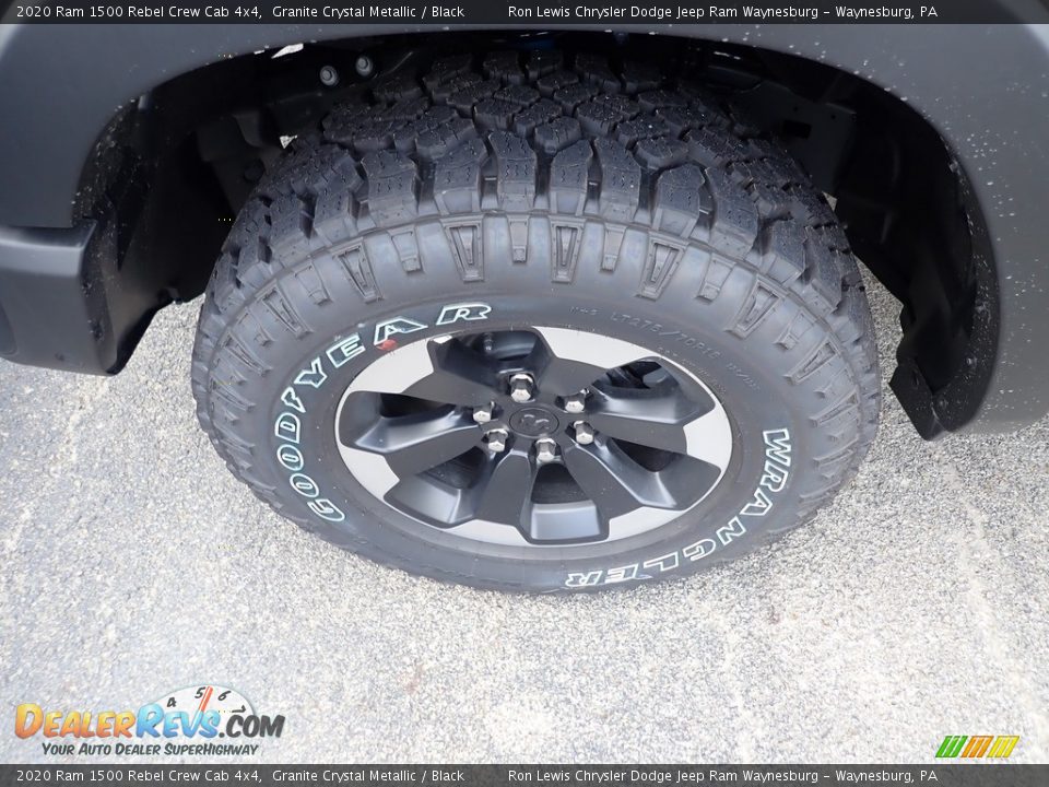 2020 Ram 1500 Rebel Crew Cab 4x4 Granite Crystal Metallic / Black Photo #2