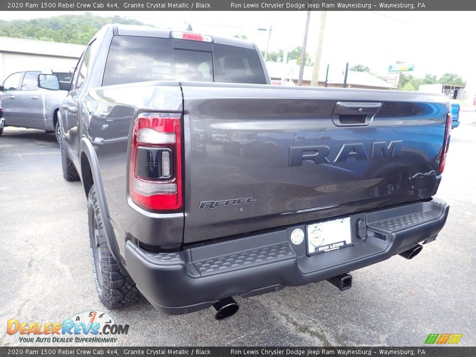 2020 Ram 1500 Rebel Crew Cab 4x4 Granite Crystal Metallic / Black Photo #4