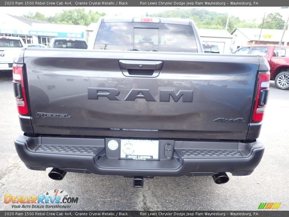 2020 Ram 1500 Rebel Crew Cab 4x4 Granite Crystal Metallic / Black Photo #5