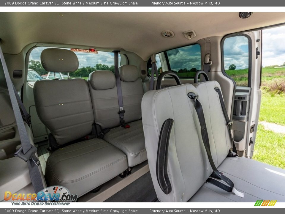 2009 Dodge Grand Caravan SE Stone White / Medium Slate Gray/Light Shale Photo #26