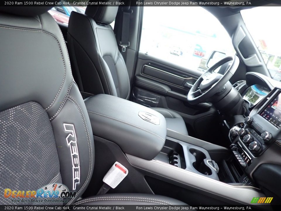 2020 Ram 1500 Rebel Crew Cab 4x4 Granite Crystal Metallic / Black Photo #10
