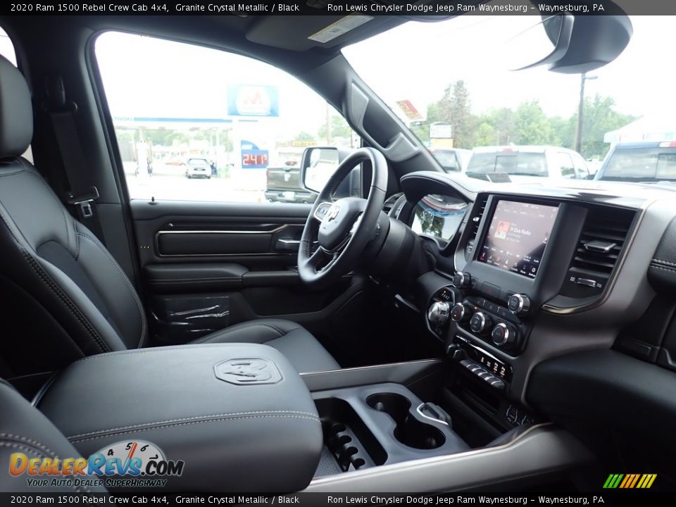 2020 Ram 1500 Rebel Crew Cab 4x4 Granite Crystal Metallic / Black Photo #11