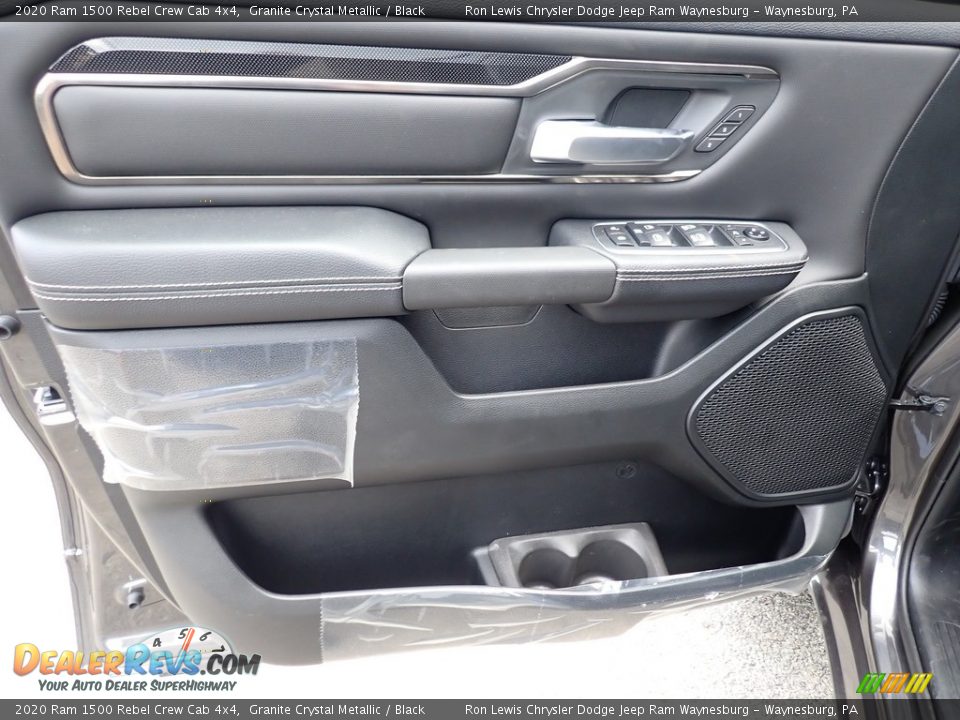 2020 Ram 1500 Rebel Crew Cab 4x4 Granite Crystal Metallic / Black Photo #13