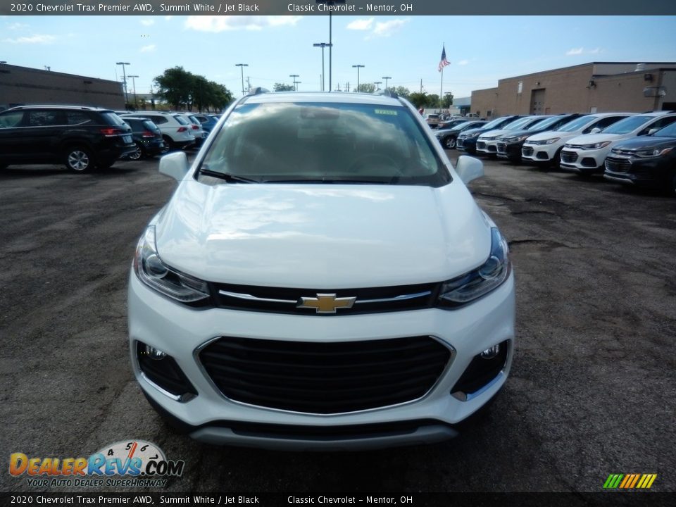 2020 Chevrolet Trax Premier AWD Summit White / Jet Black Photo #2