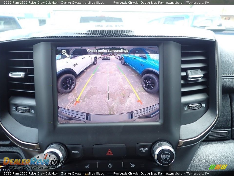 2020 Ram 1500 Rebel Crew Cab 4x4 Granite Crystal Metallic / Black Photo #16