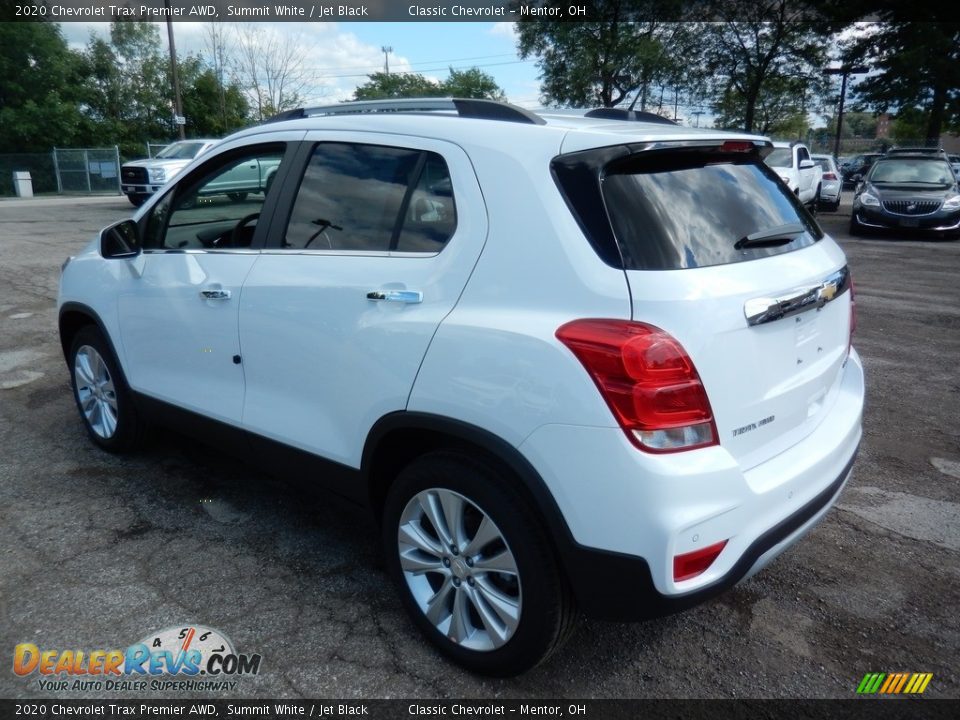 2020 Chevrolet Trax Premier AWD Summit White / Jet Black Photo #5